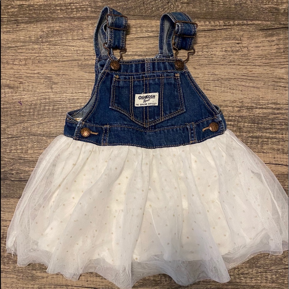 Toddler overall dress